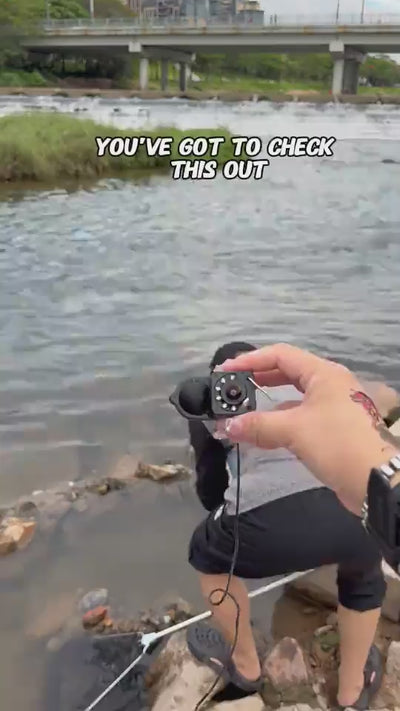 Cast Below underwater camera in use — You've got to check this out