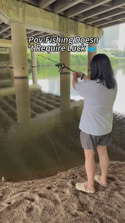 Cast Below underwater camera in use — Fishing doesn't require luck
